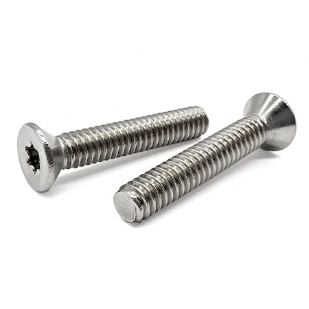 Boltsandnuts.Com #10-32 x 1 in Torx Flat Machine Screw, Plain 18-8 Stainless Steel, 50 PK 10F100SDFHMSSS-50